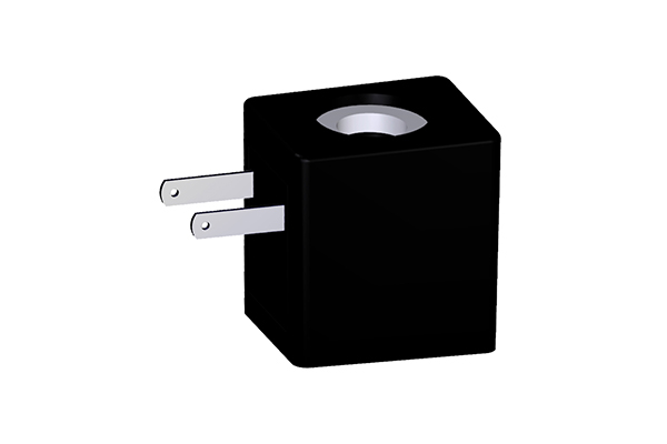 熱固性塑封類4V110系列2針插片式電磁線圈